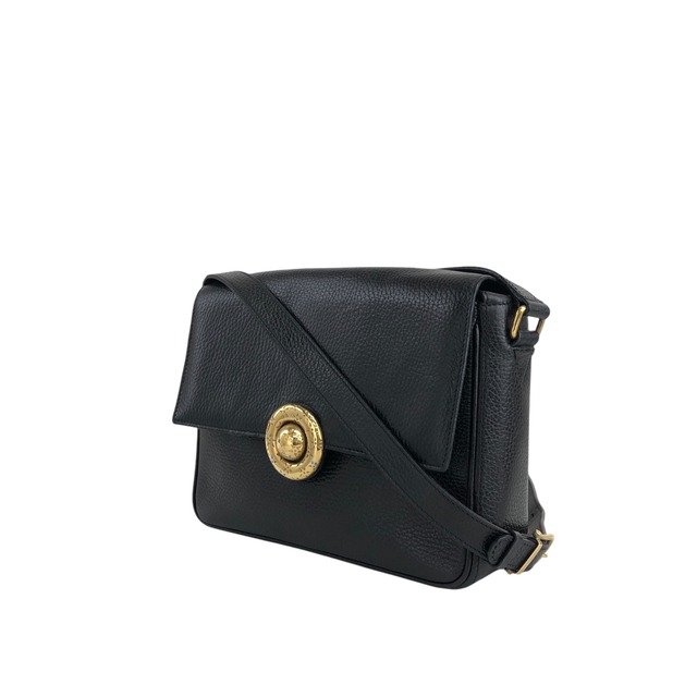 CELINE セリーヌ ショルダーバッグ ブラック スターボール シボレザー vintage ヴィンテージ オールド yah5bm