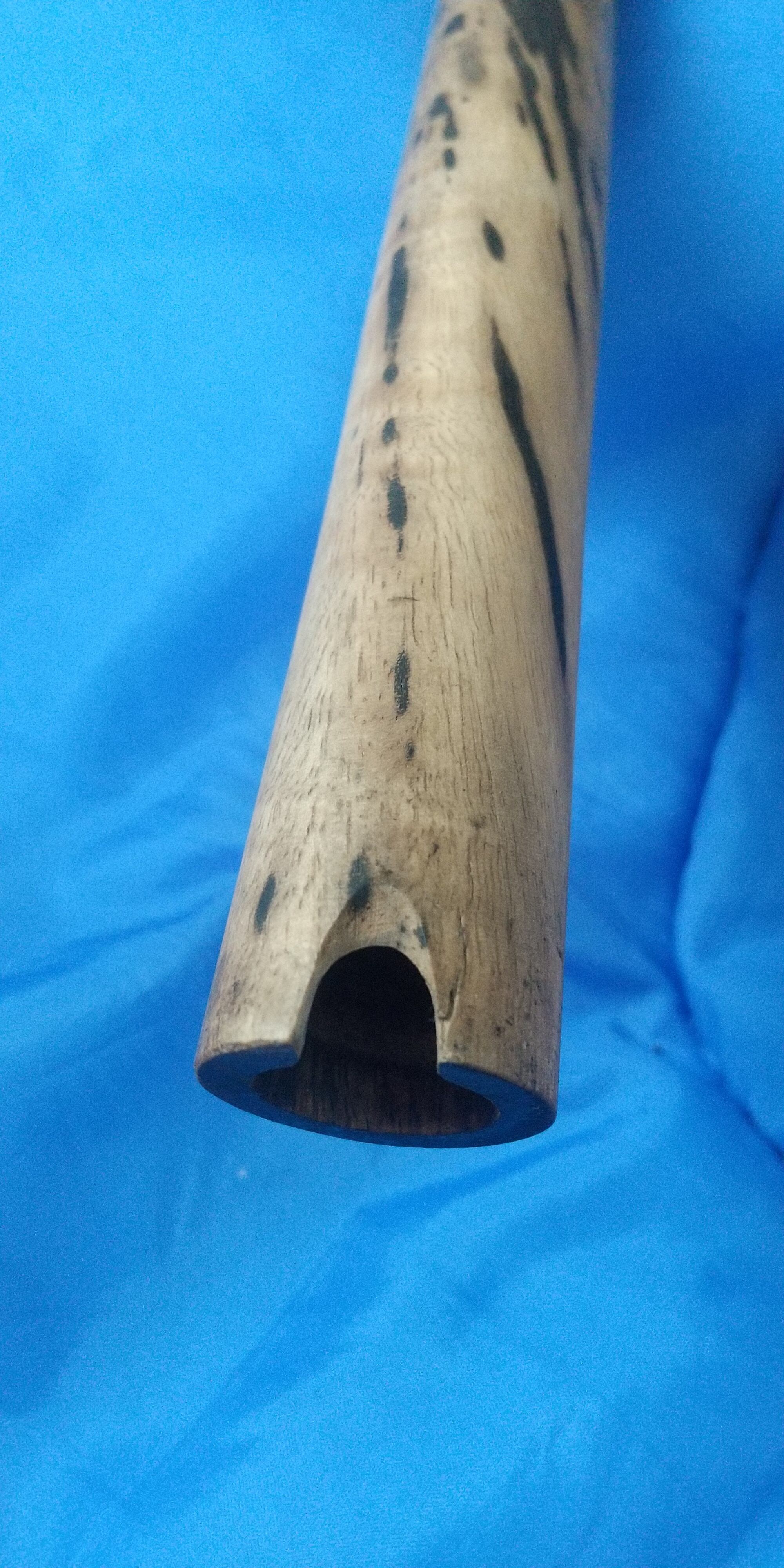 手作り木製ケーナG管