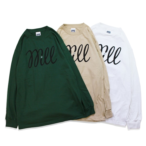 WILL BASIC LOGO L/S TEE (YingYang ver.)