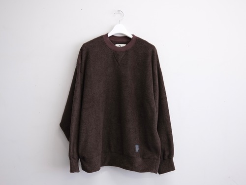 O-(オー/レイチョウルイラボ)”FREE SWEATSHIRT D.Brown”
