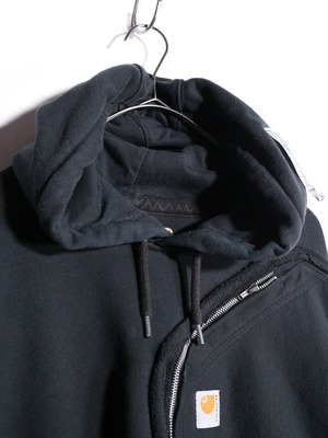 REMAKE / ”Carhartt” side-zip pocket hoodie