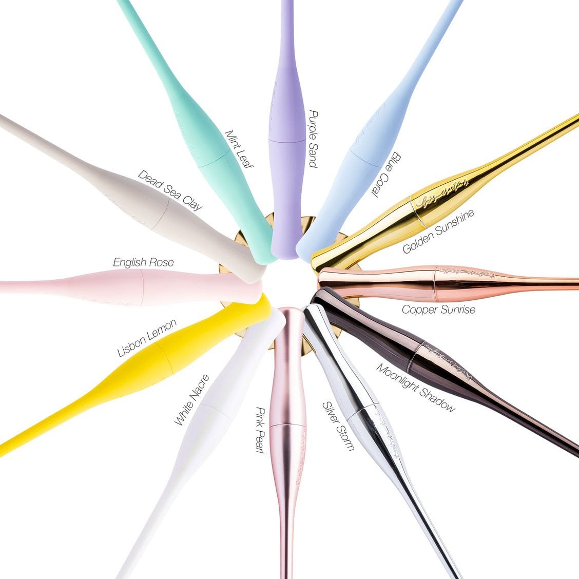 カリグラフィーストレートペンホルダーバッファローホーン