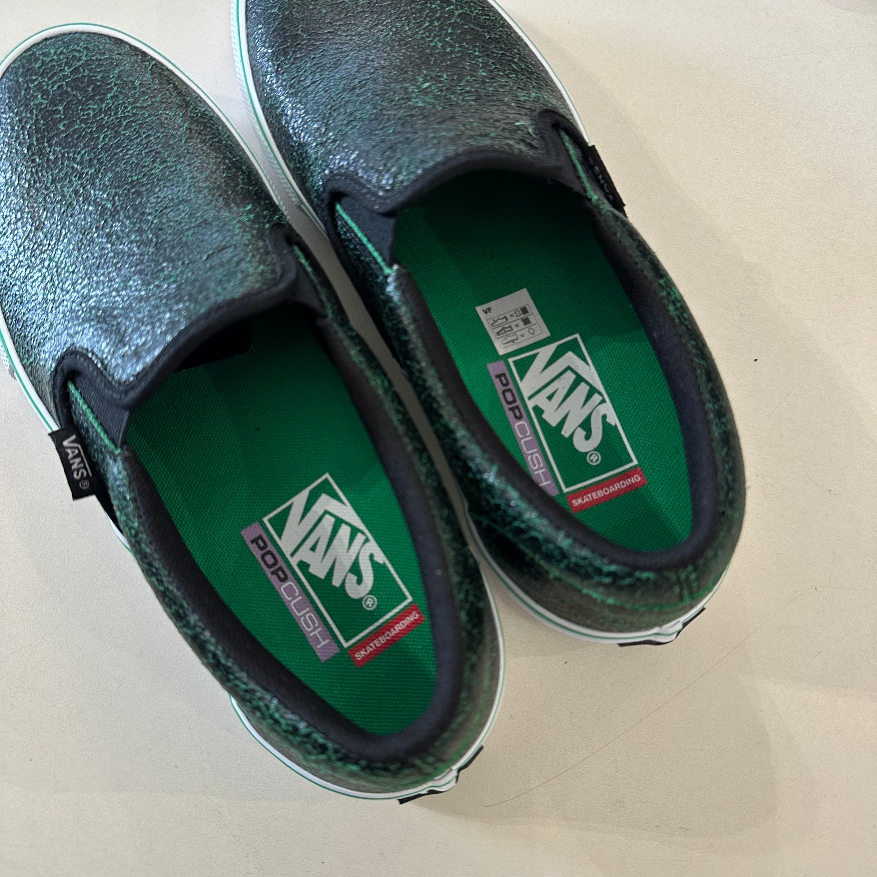 NEW VANS SLIP-ON GREEN | BerBerJin Yuhodo