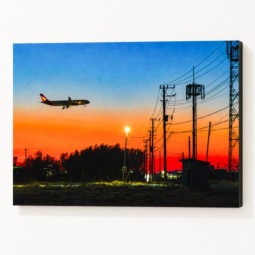 【国際展示作品】Twilight Sky ｜A2 木製アートパネル 宮川大志 Photography