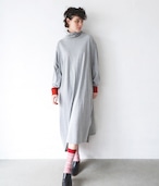 Asymmetry dress adult M / Heather gray