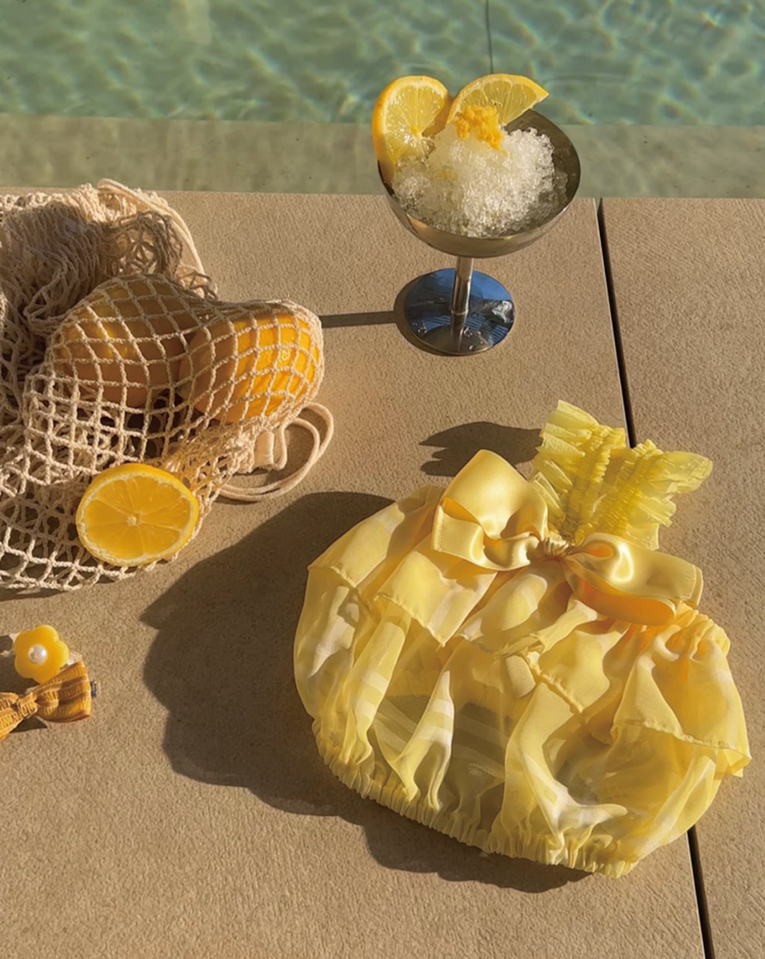 【即納】Yellow See-through Cancan / SICGGU