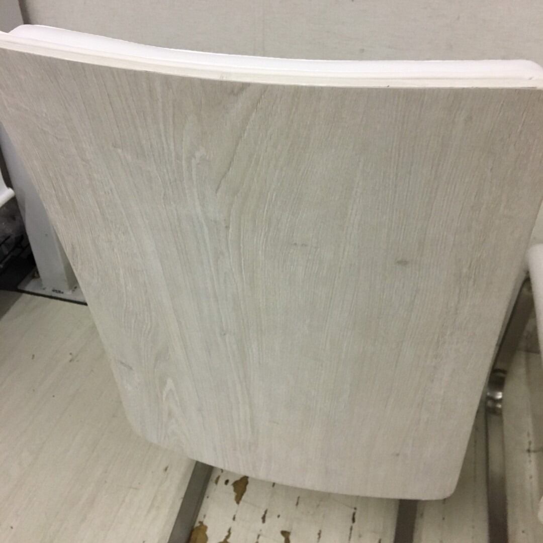 24977 背面板張りダイニングチェア 2脚 レザー 合皮NITORIダヴィンチ