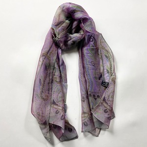 ETRO see-through scarf