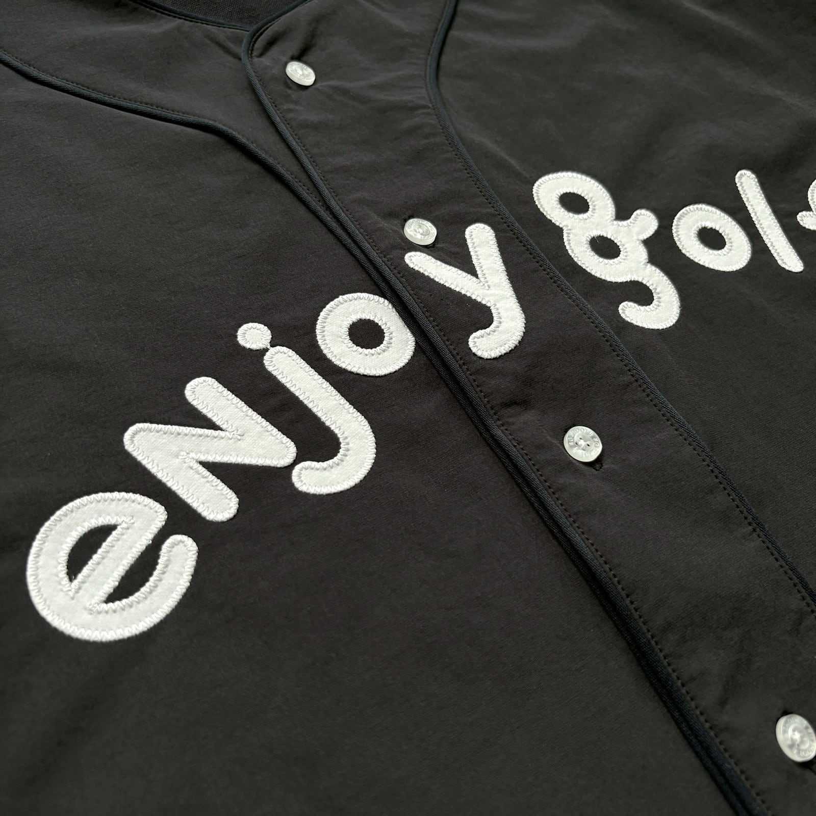 8G BASEBALL SHIRTS -BLACK- | 8G SHOOT WEBSTORE