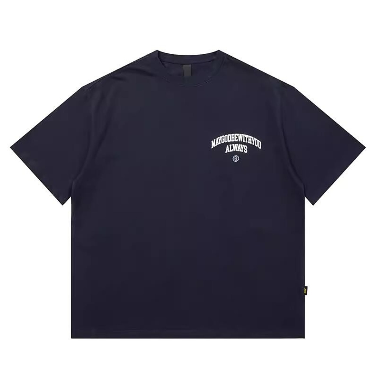 プリントシンプル半袖 Tシャツ　A4202