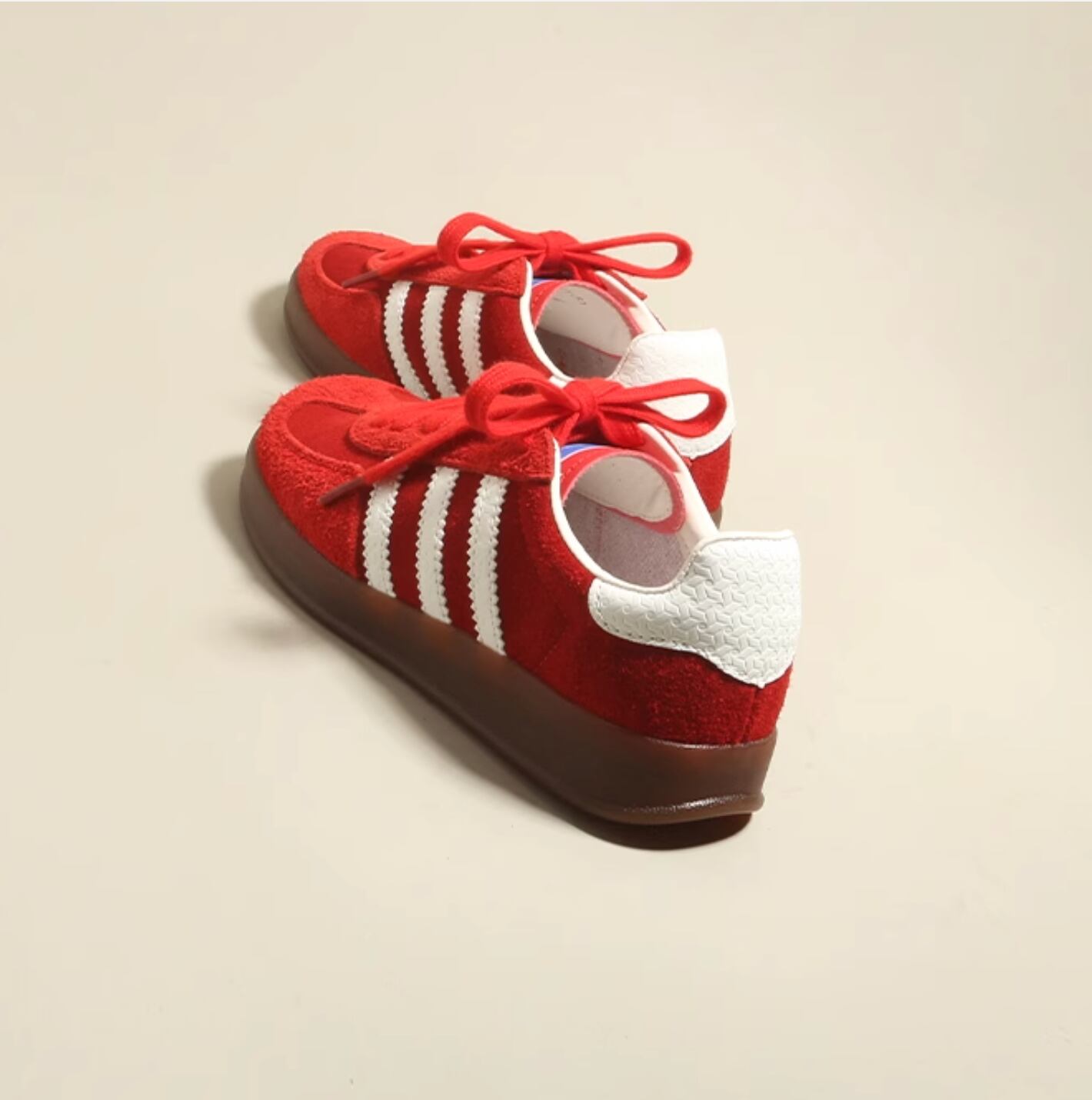 Red German Training Shoes