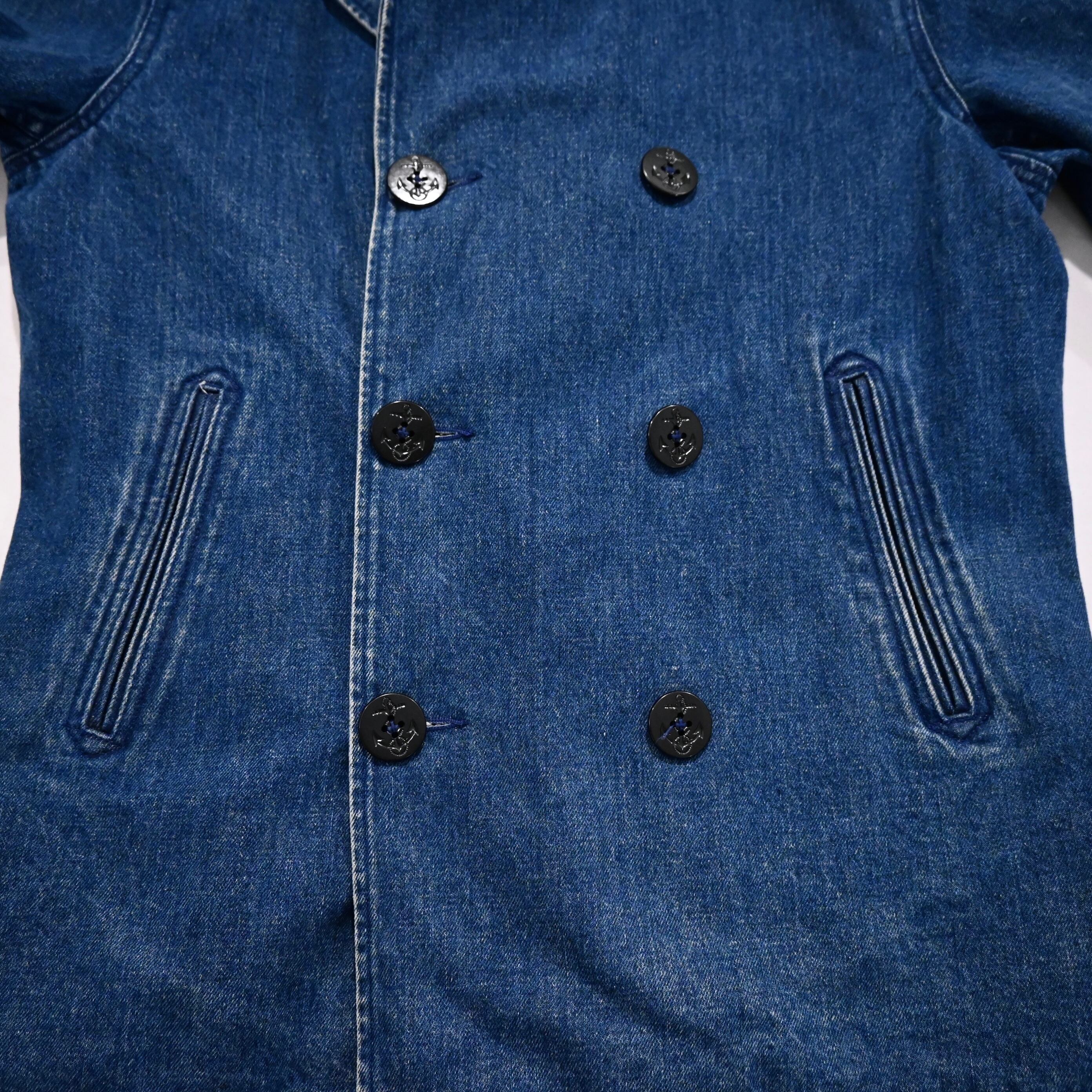 90's Ralph lauren denim P coat ラルフローレン Pコート 90's Ralph lauren denim P coat ラルフローレン Pコート