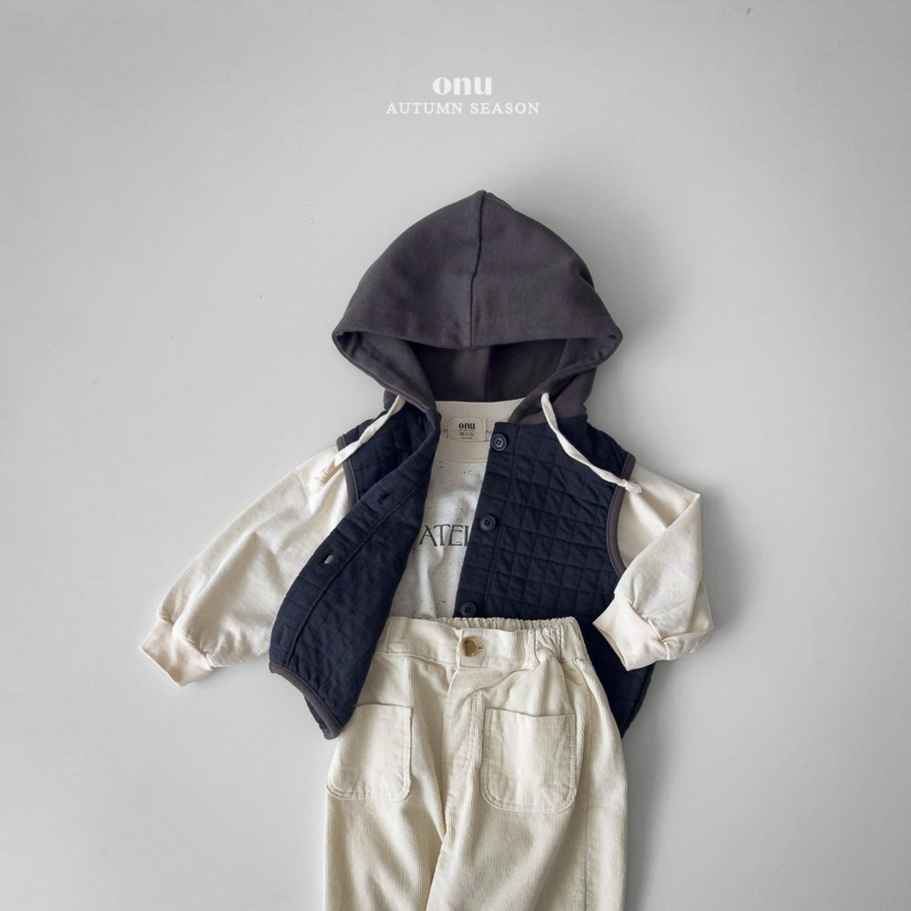 【ONU】アトリエロンT サンド 80〜130cm 240824 - 4