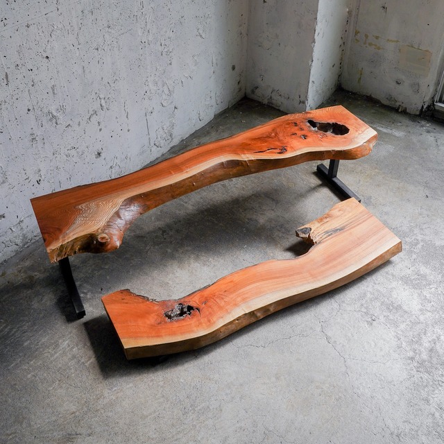 欅の一枚板 テレビ台