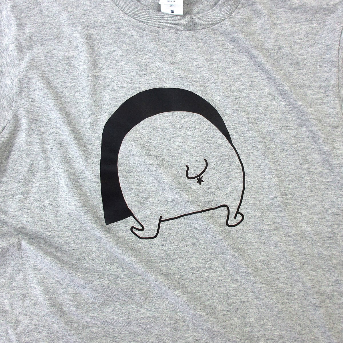 おしり プリプリ フレブル Tシャツ dog68 犬 ブヒ フレンチブルドッグ 服 ゆるい ユニーク イラスト おもしろ Tシャツ