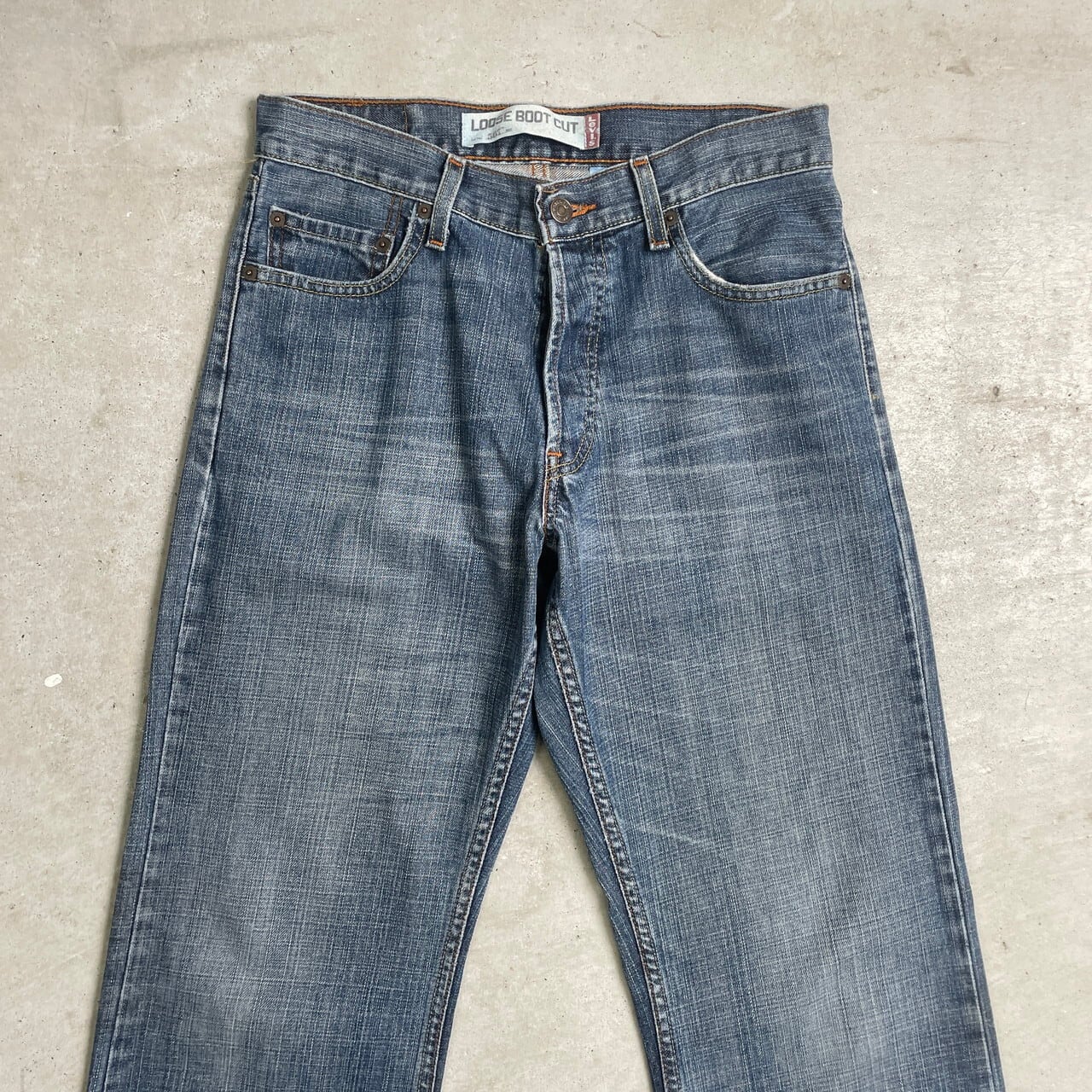 00年代 Levi's リーバイス 567 フレアデニムパンツ LOOSE BOOT CUT