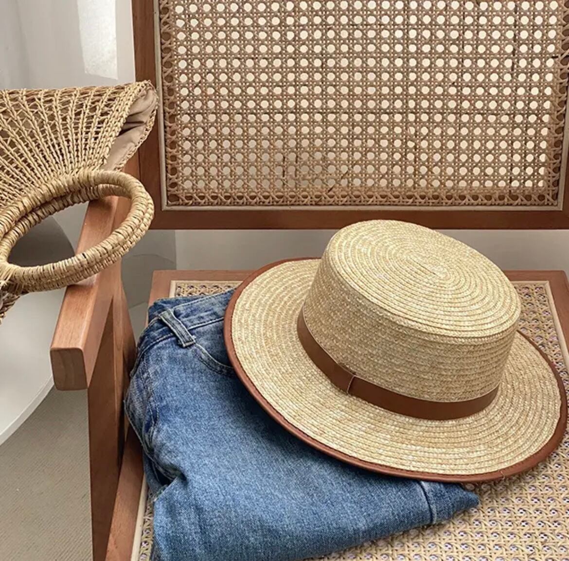 サマーストローハット