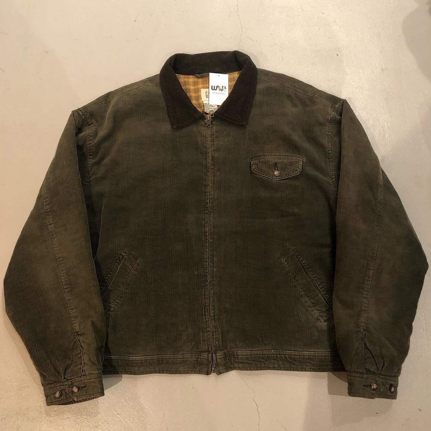 90s GAP corduroy zip jacket | What