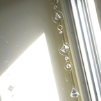 大聖堂の鐘 - 3WAY Long - Evening Gold / Cathedral Bell / Light Healing Crystal Suncatcher