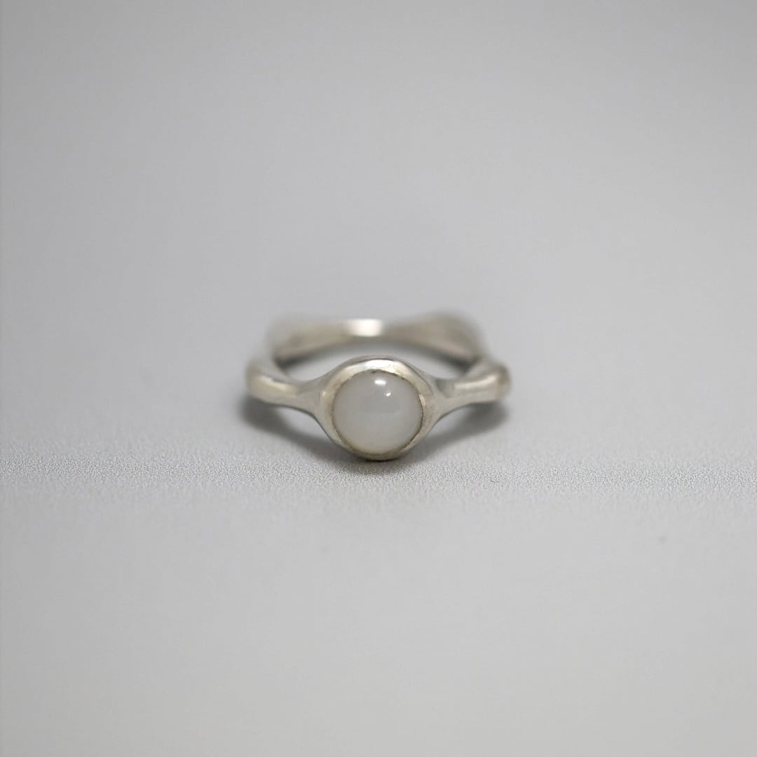Plump star ring(ムーンストーン)