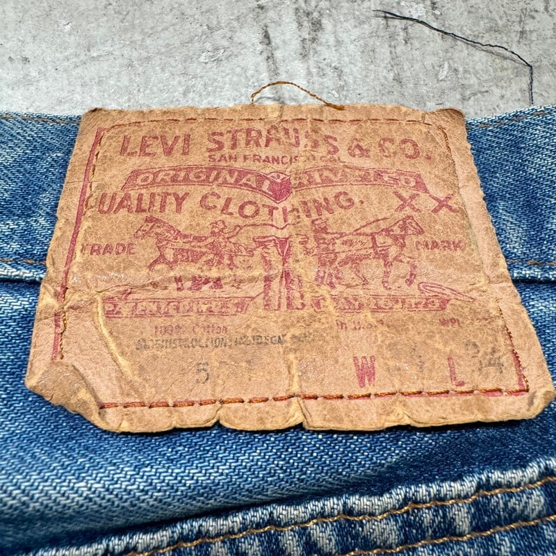 80's Levi's リーバイス 501 デニムパンツ 赤耳 RED LINE セルヴィッジ