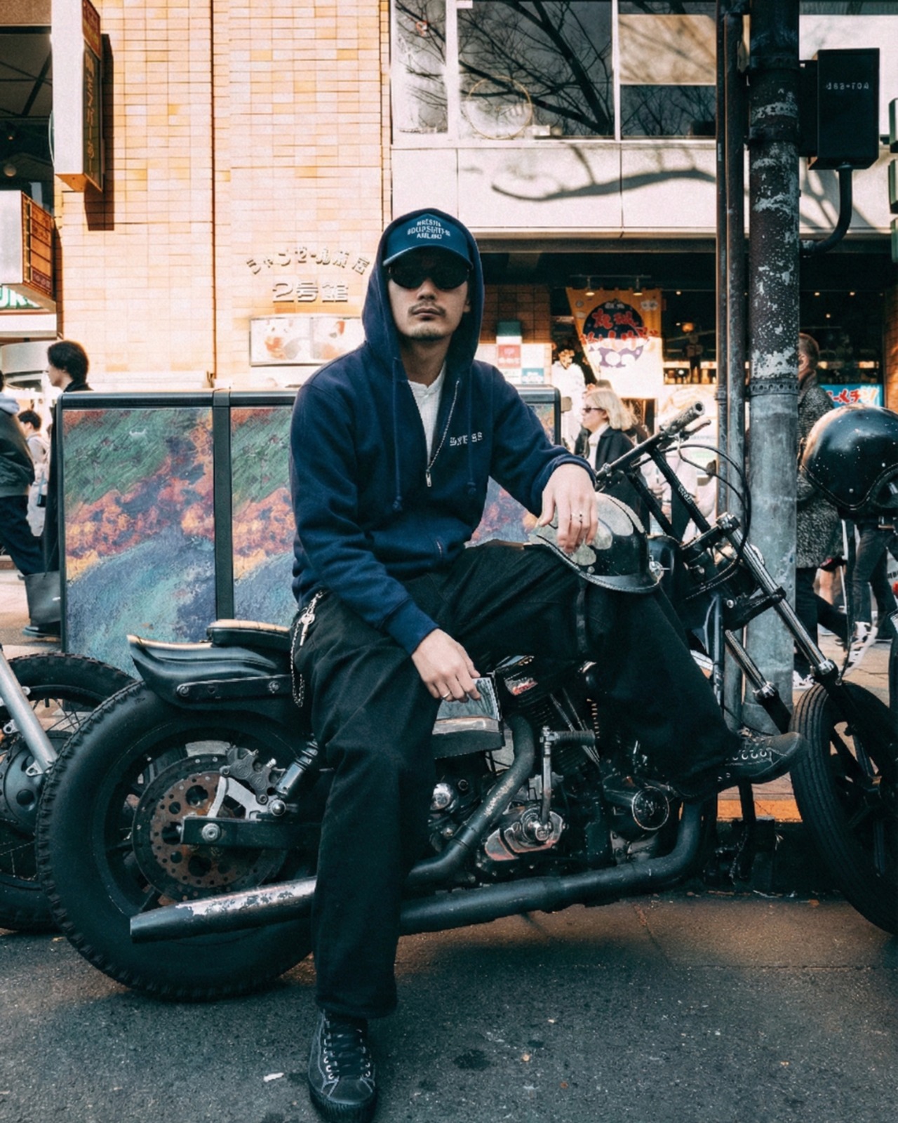 KRAKEN NAVY ZIP HOODIE