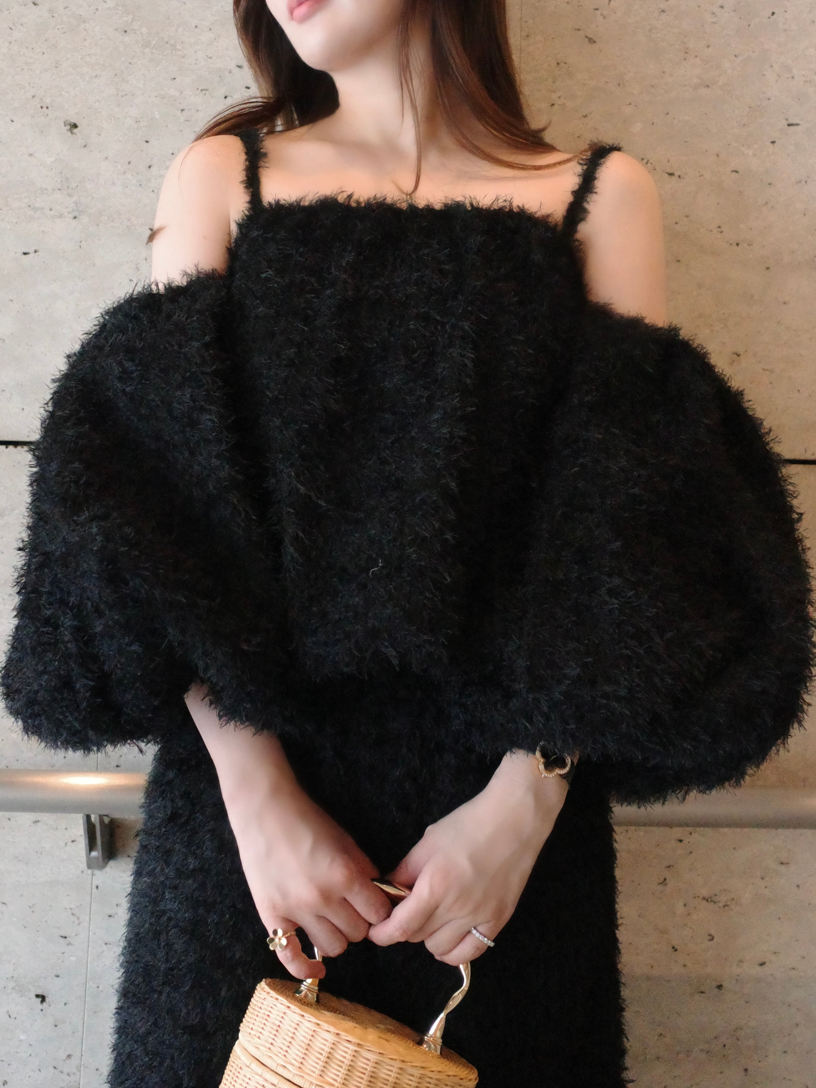 【予約】luna tops / black (5月下旬発送予定)