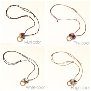 【アウトレット】３Dレザーフラワー クローバーS (ピンなしタイプ)8個入(ブルー)