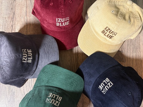 IZUBLUE　コーデュロイキャップ