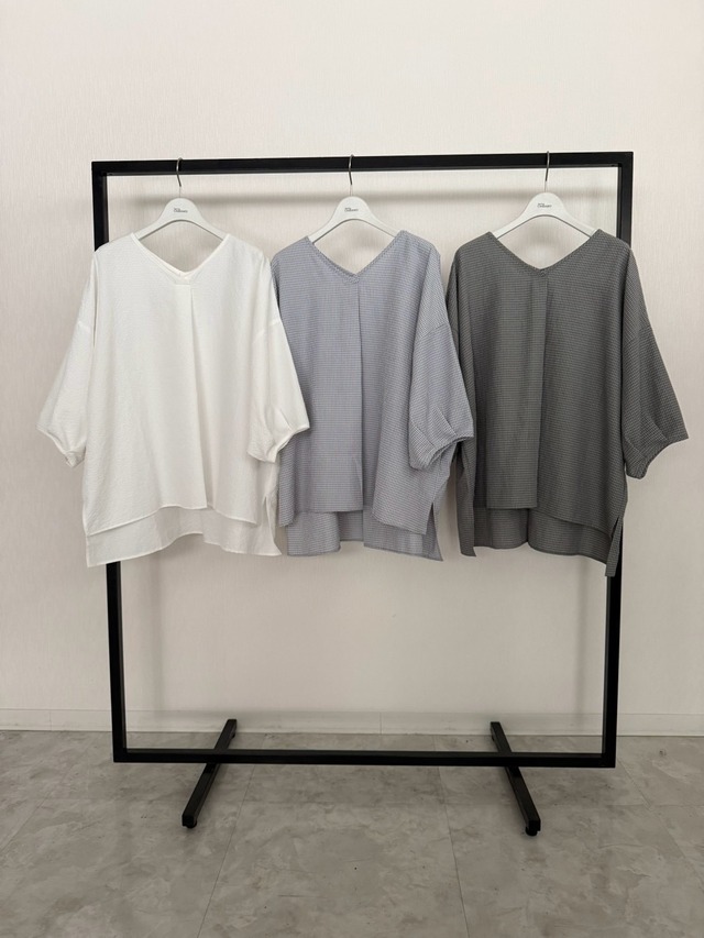 【ご予約】Seersucker P/O Shirt【boutiqueordinary】