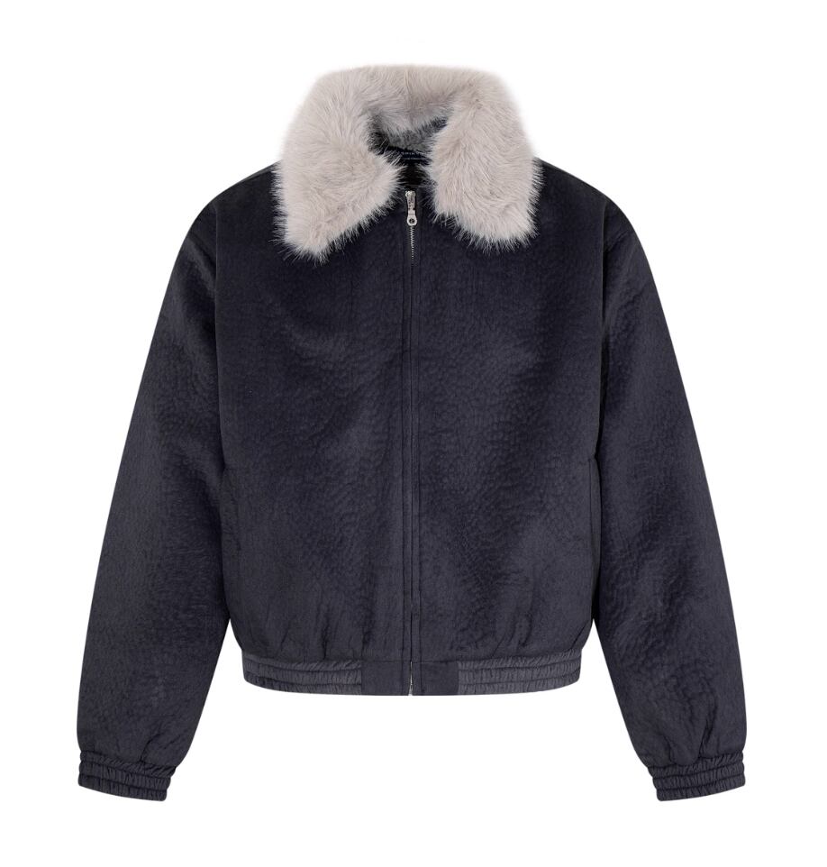 Winter Heavyweight Carved Fur Collar Jacket 0003