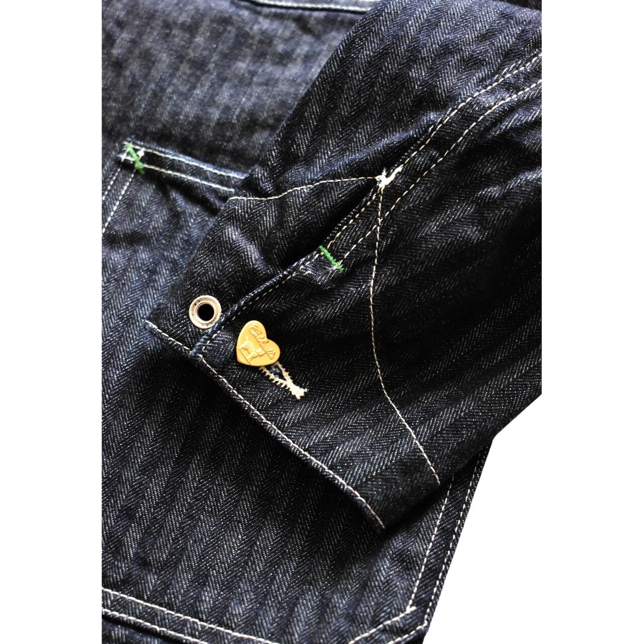 TCB jeans / Cathartt Chore Coat Denim Herringbone - キャットハート