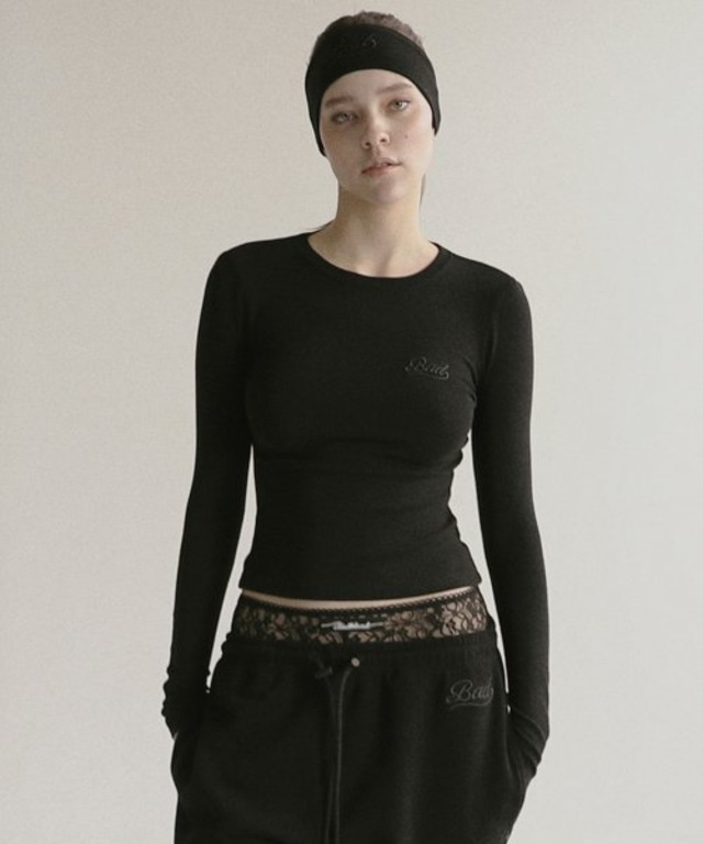 [BADBLOOD] Beyond Soft Long Sleeve - Black