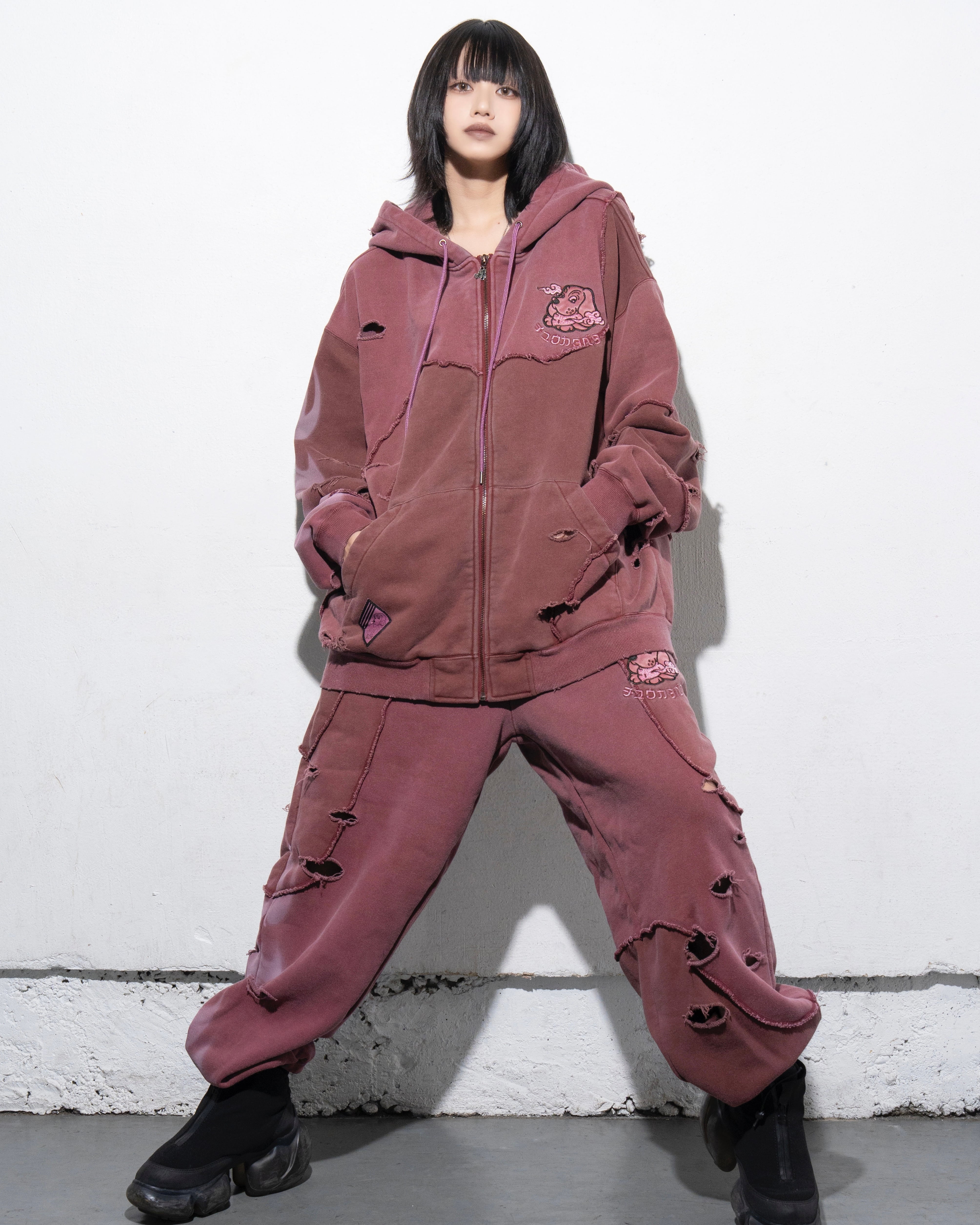 GALFY×チュウカタベタイ ParkerSETUP/赤 | チュウカタベタイ