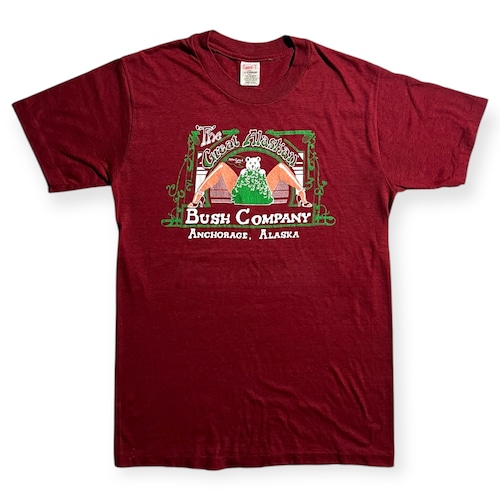 70s "stedman” The Great Alaskan Bush Company t-shirts/ "ステッドマン” ストリップクラブ エロ Tシャツ