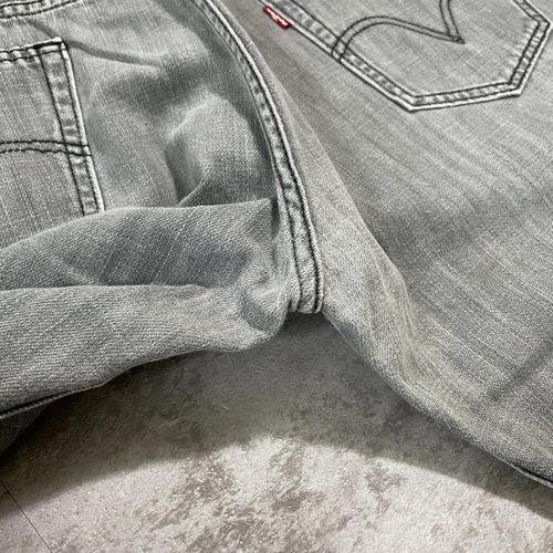 【W36 L34】 usa levi's 先染ブラック リーバイス 569 詳細写真16