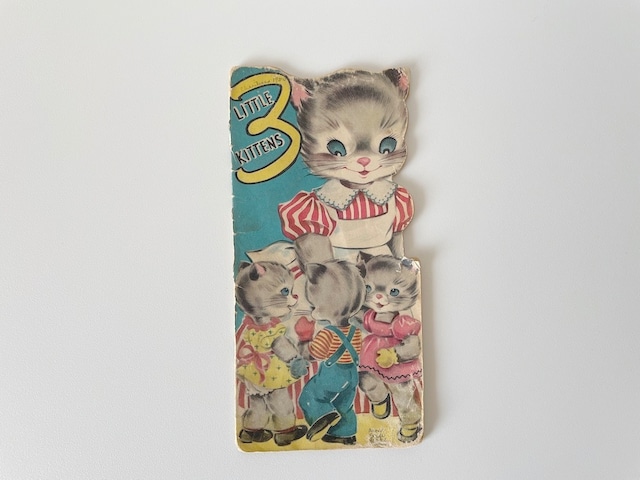 【アメリカ】オールカラーの猫絵本 / 3 LITTLE KITTENS