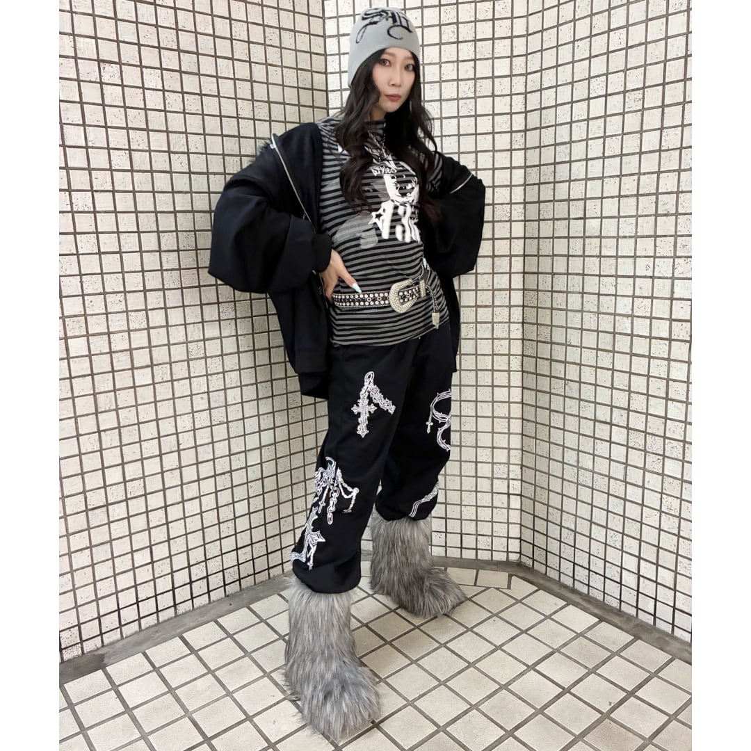 お得なセットアイテム】ZIPパーカー＋スウェットパンツ(クロスチェーン