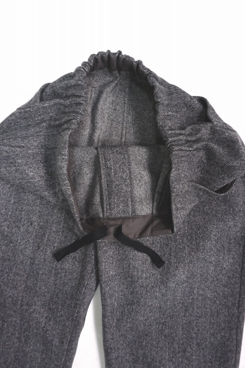 Felted Melton Easy Trousers