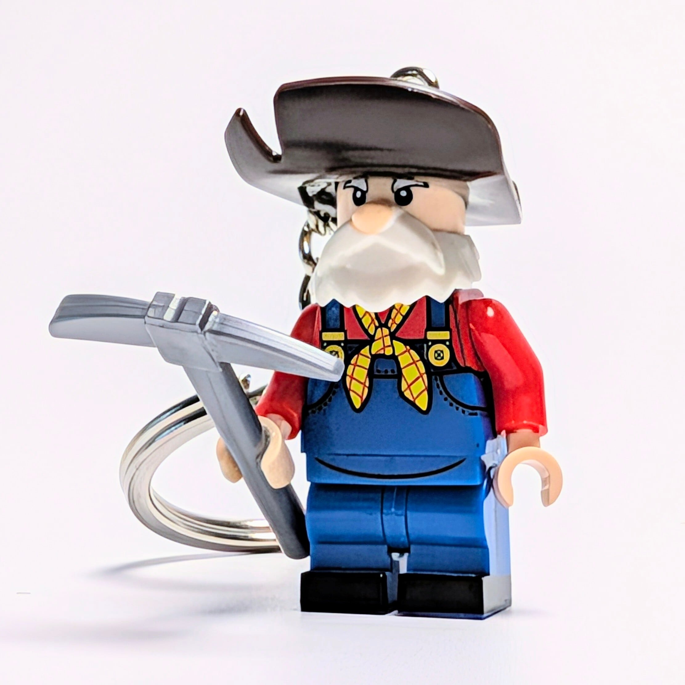 ★ブロックフィギュアキーホルダー★【トイストーリー / TOY STORY 】スティンキー・ピート / プロスペクター / トイストーリー2〚アメリカン雑貨 アメトイ〛