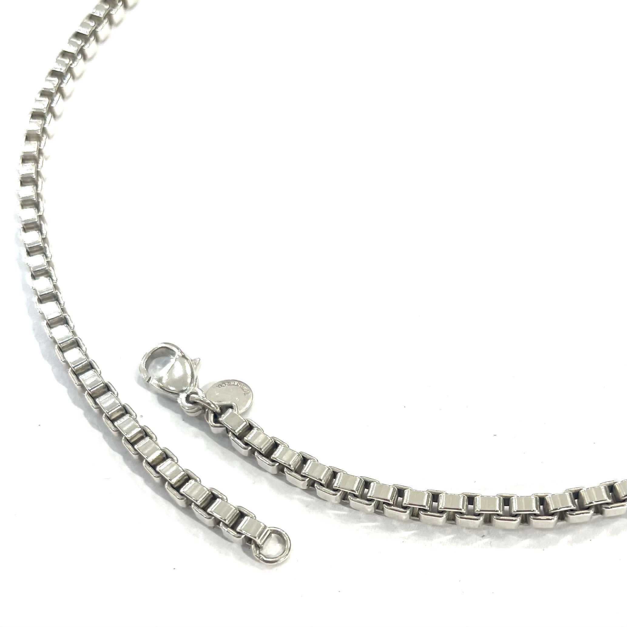 TIFFANY&CO. 】 2786 ティファニー名作ベネチアンチェーン ネックレス