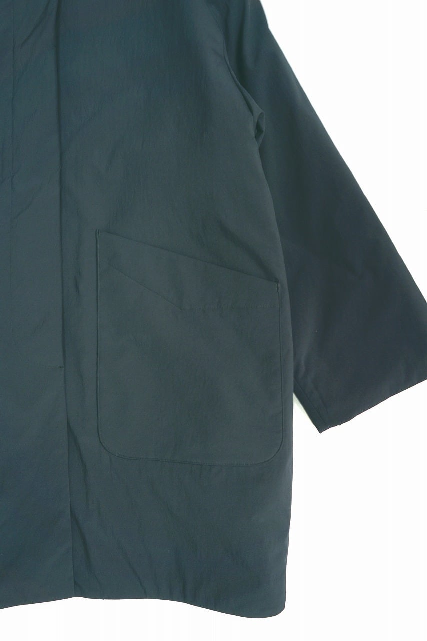 Nylon Filling No Collar Coat