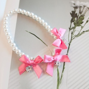 予約【cocochien】Ete Neckless《Pink》