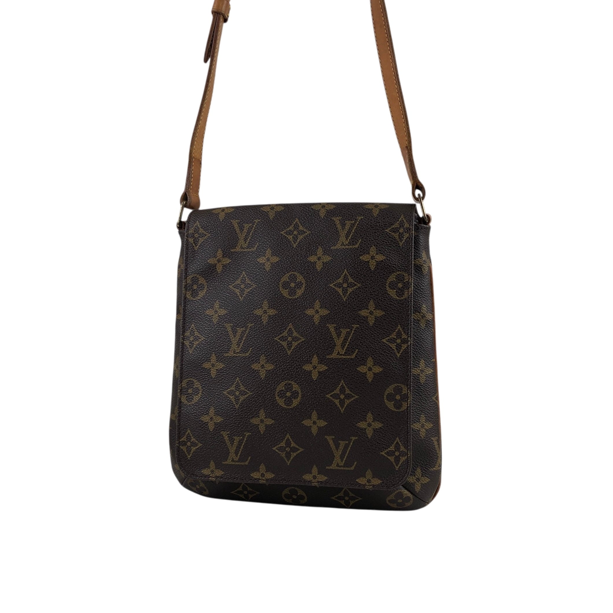 LOUIS VUITTON ルイヴィトン モノグラム ショルダーバッグ ブラウン