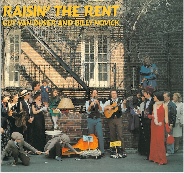 GUY VAN DUCER AND BILLY NOVICK / RAISIN' THE RENT (LP) CANADA盤