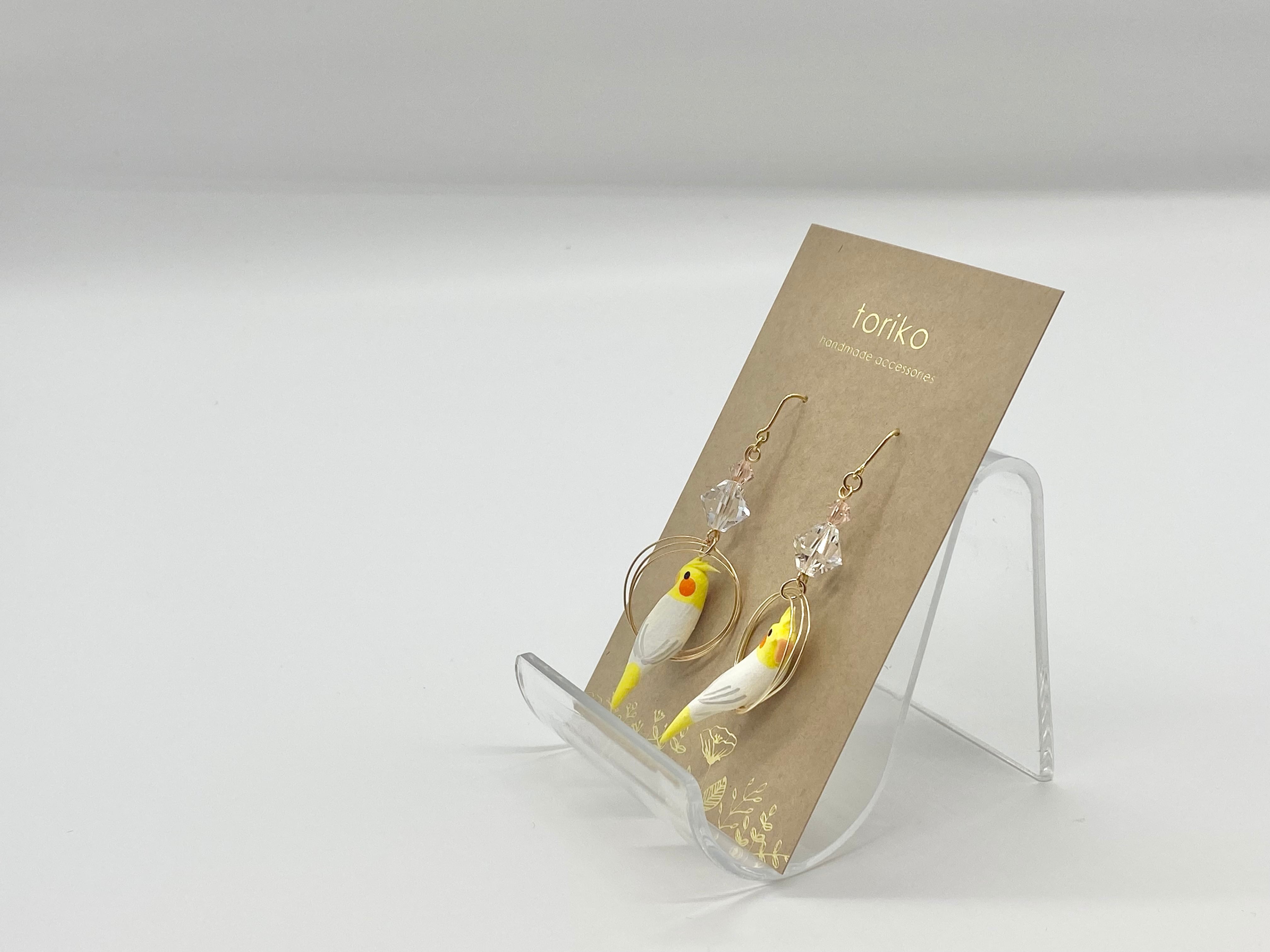 【新品】SWAROVSKI スワロフスキー オカメ インコ イエロー 鳥 希少 新品】SWAROVSKI スワロフスキー オカメ インコ イエロー 鳥 希少