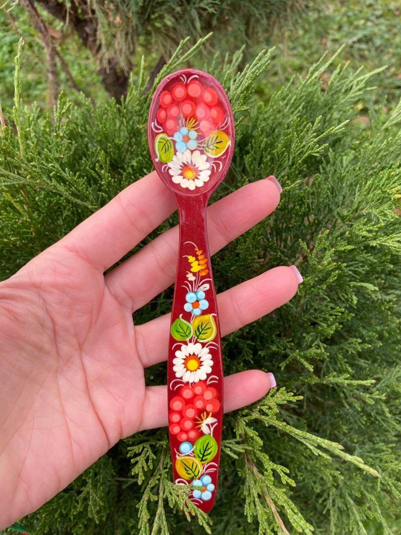 ペトリキフカ・スプーン（ホメンコ）18cm - 7