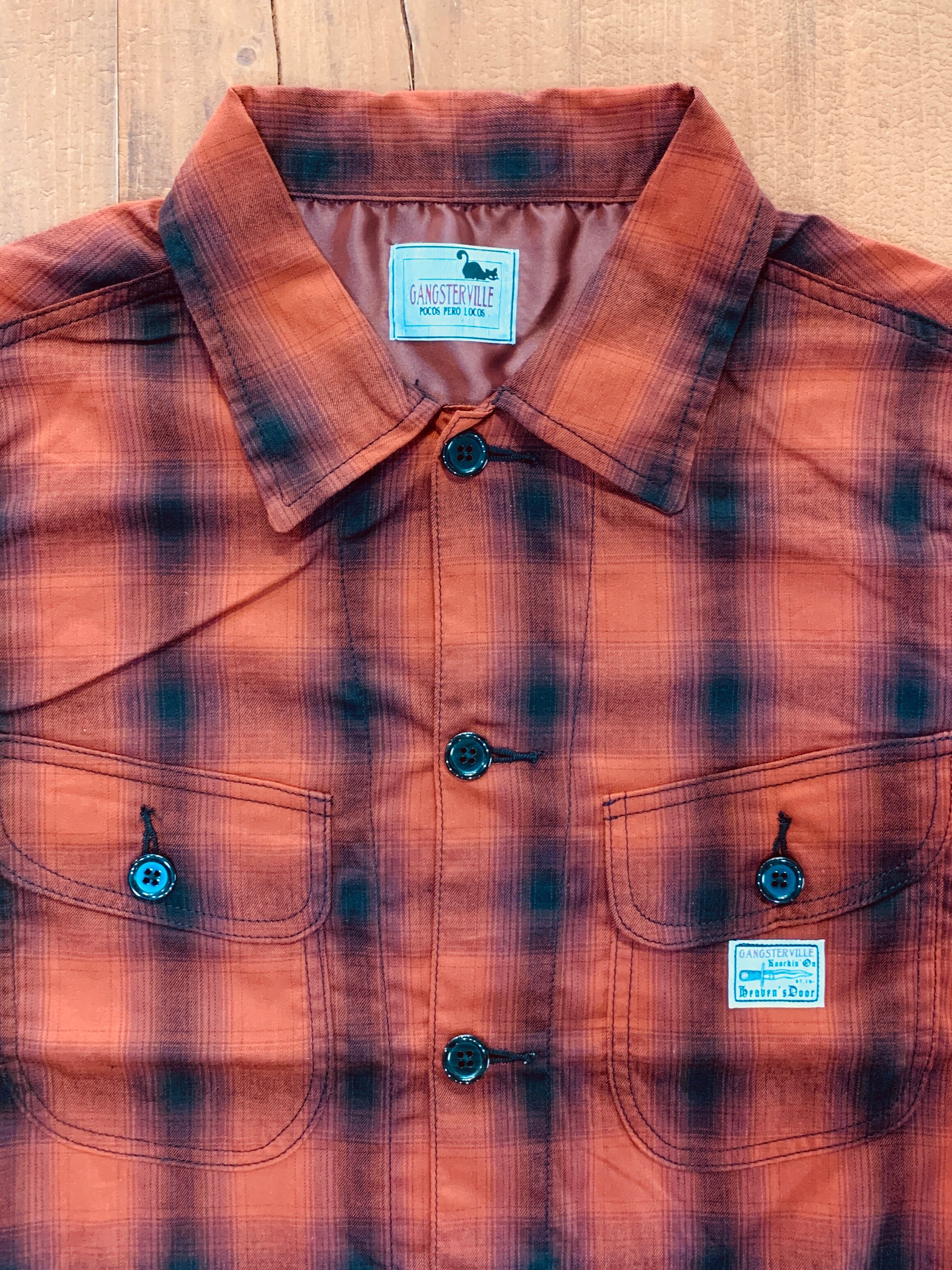 GANGSTERVILLE】ギャングスタービル JACK - CPO CHECK JACKET チェック
