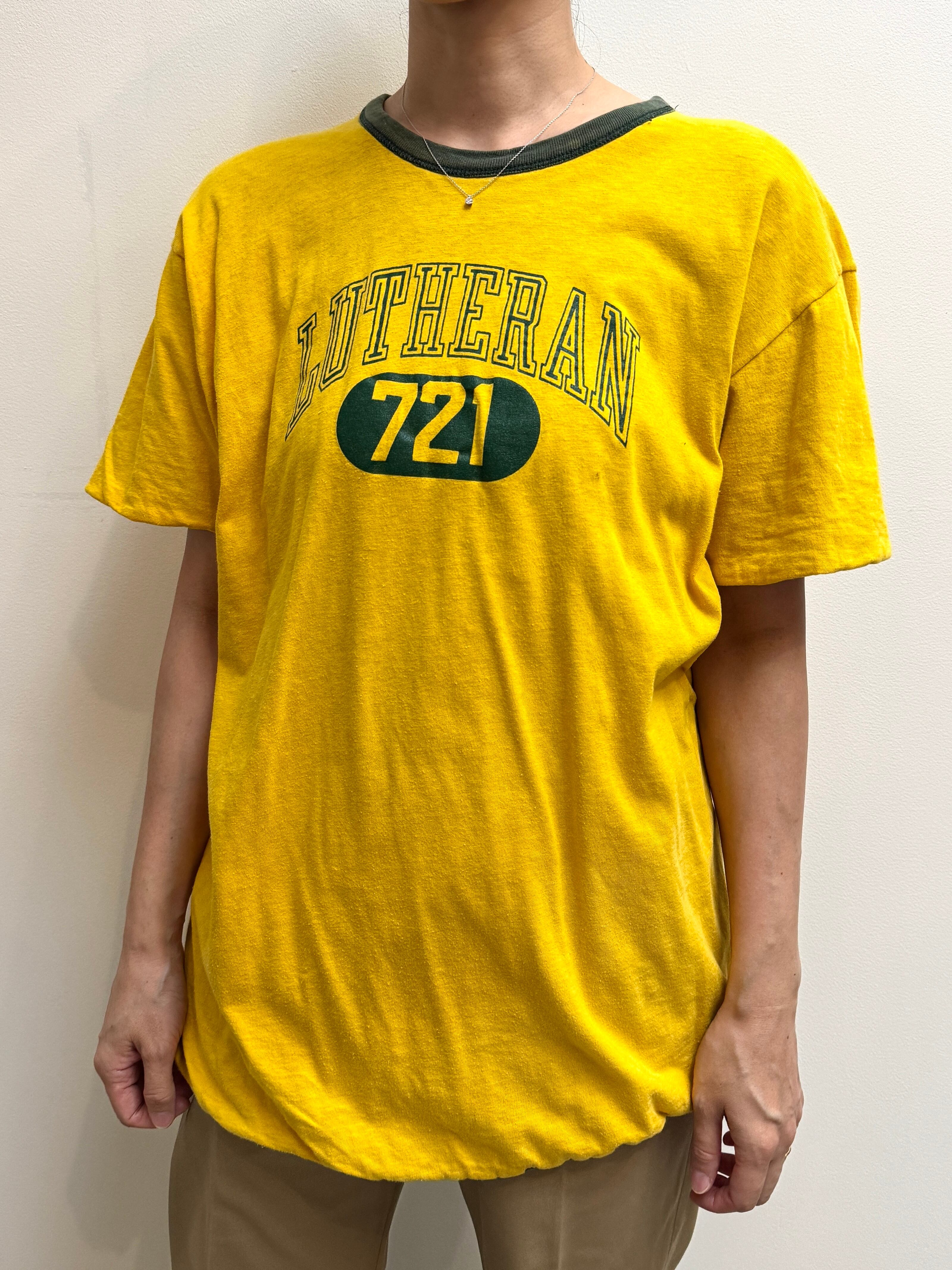 CU16-2 USED DOCKING TEE "LUTHERAN 721" -YELLOW-