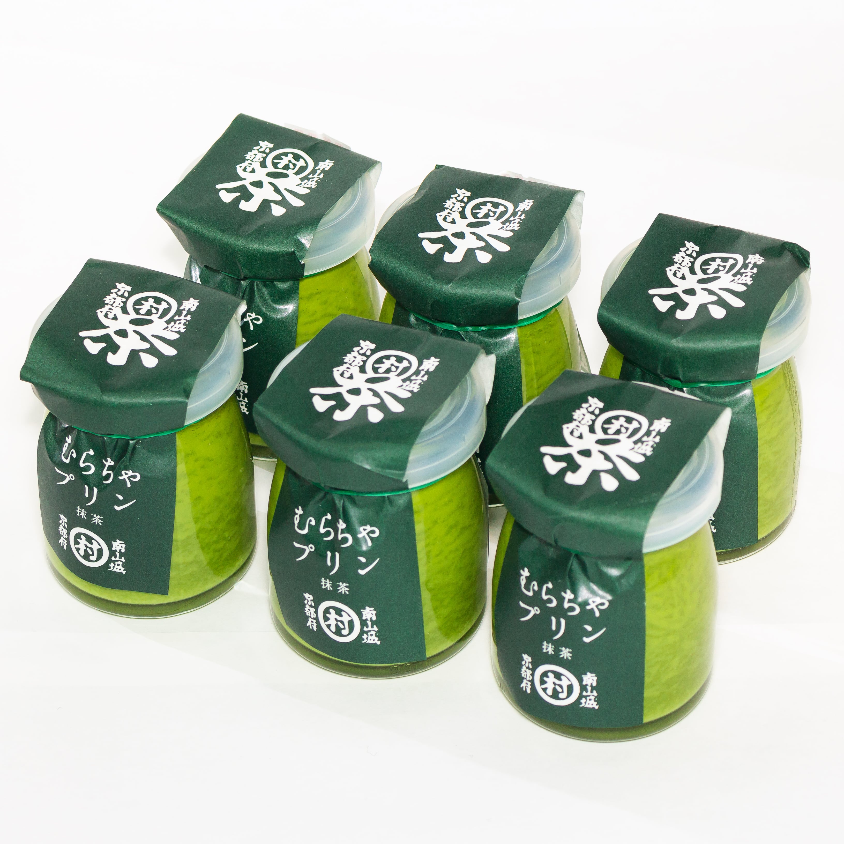 順次発送】むらちゃプリン（抹茶）1箱 6個入り | 道の駅お茶の京都